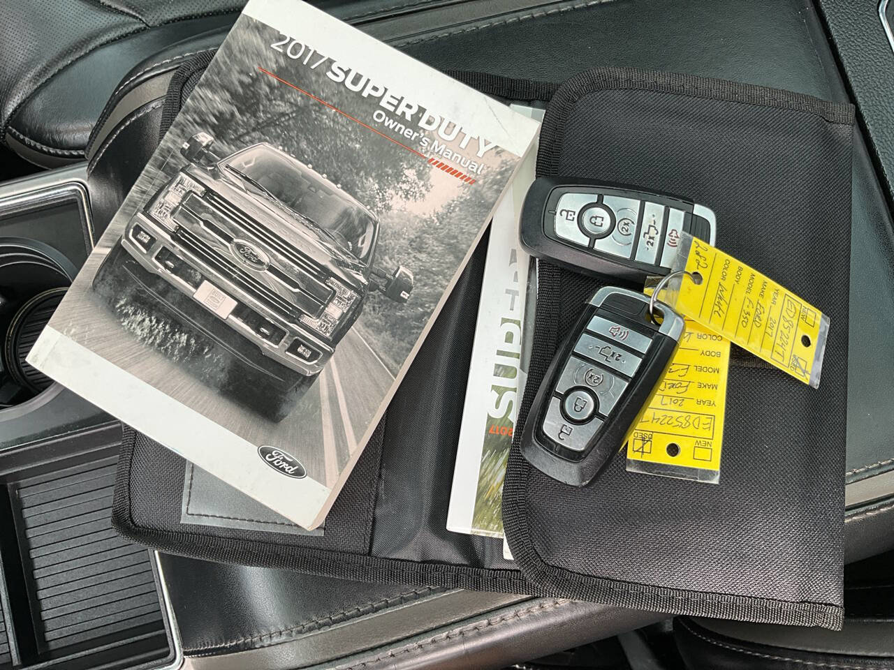 Used 2017 Ford F350 Platinum w/ Platinum Ultimate Package image 29
