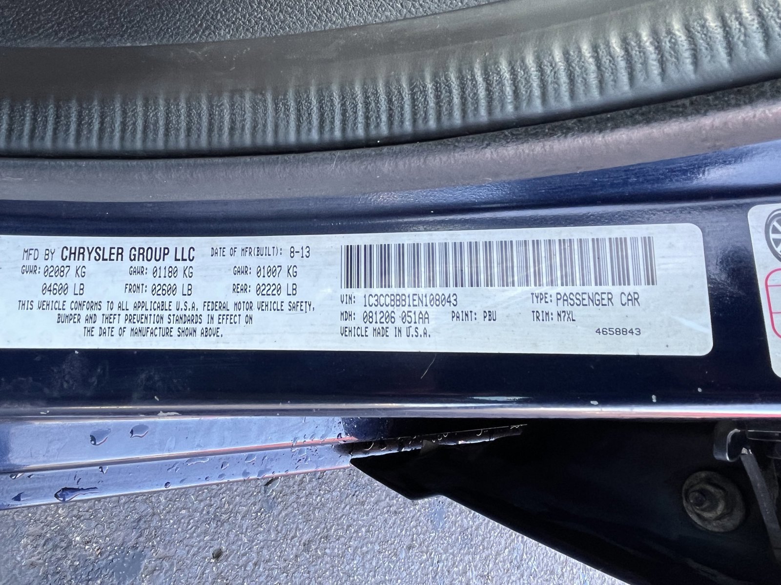 Used 2014 Chrysler 200 Touring image 17