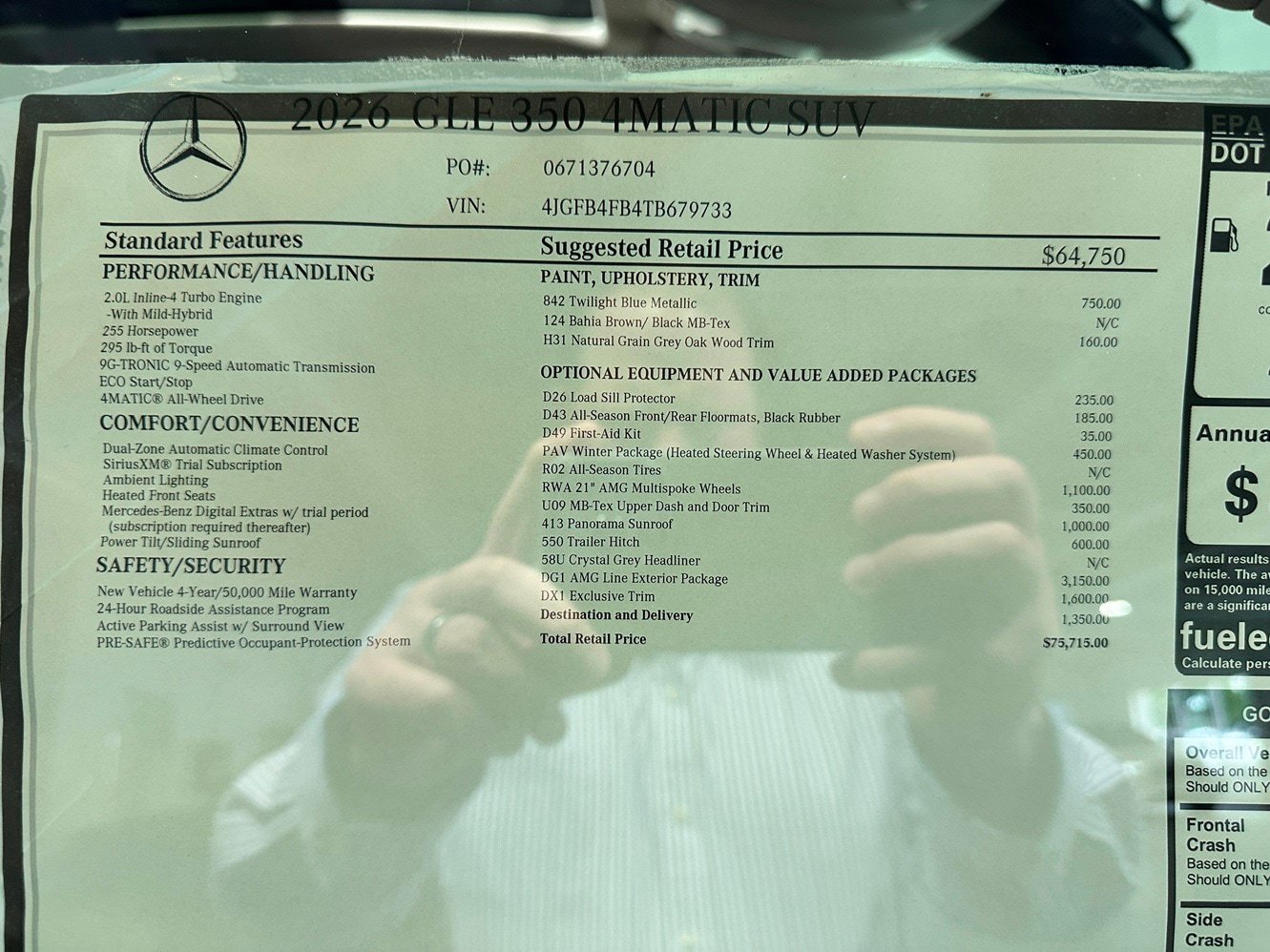 New 2026 Mercedes-Benz GLE 350 4MATIC image 17