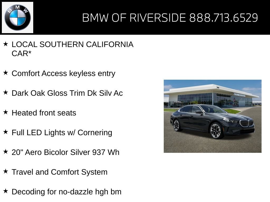 Certified 2024 BMW 530i w/ Premium Package RWD image 15