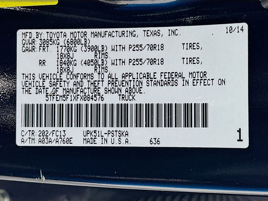 Used 2015 Toyota Tundra SR5 image 31