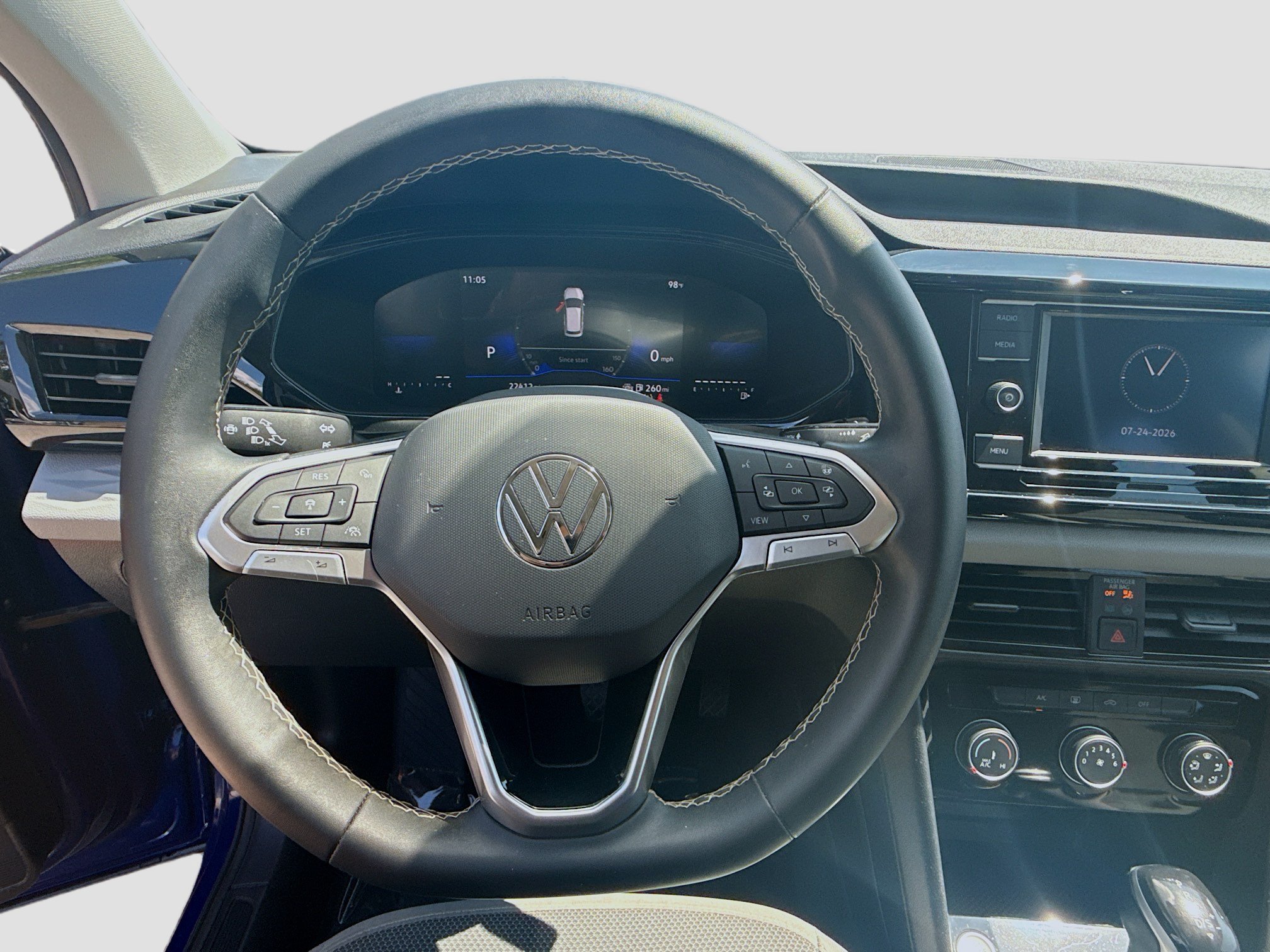 Certified 2023 Volkswagen Taos S w/ Driver Assistance Package FWD image 10