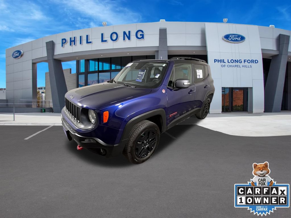 Used 2018 Jeep Renegade Trailhawk AWD/4WD image 1