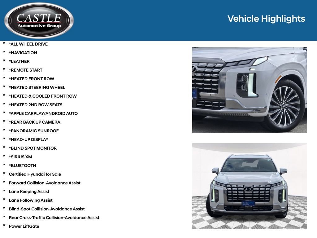 Used 2023 Hyundai Palisade Calligraphy AWD/4WD image 3