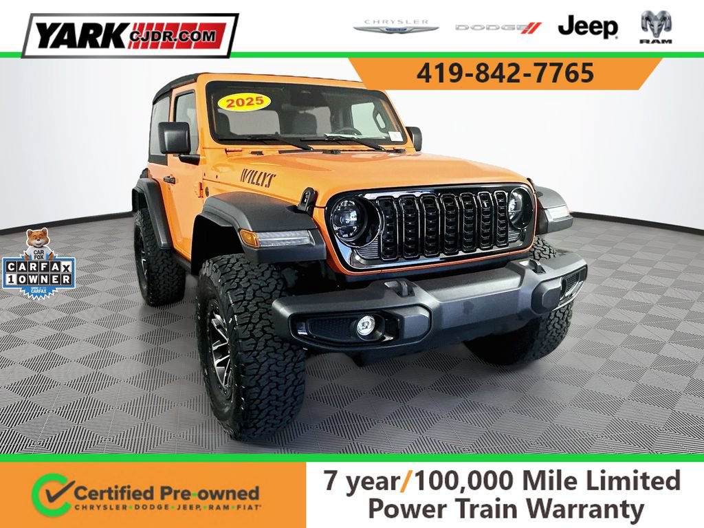 Certified 2025 Jeep Wrangler Sport