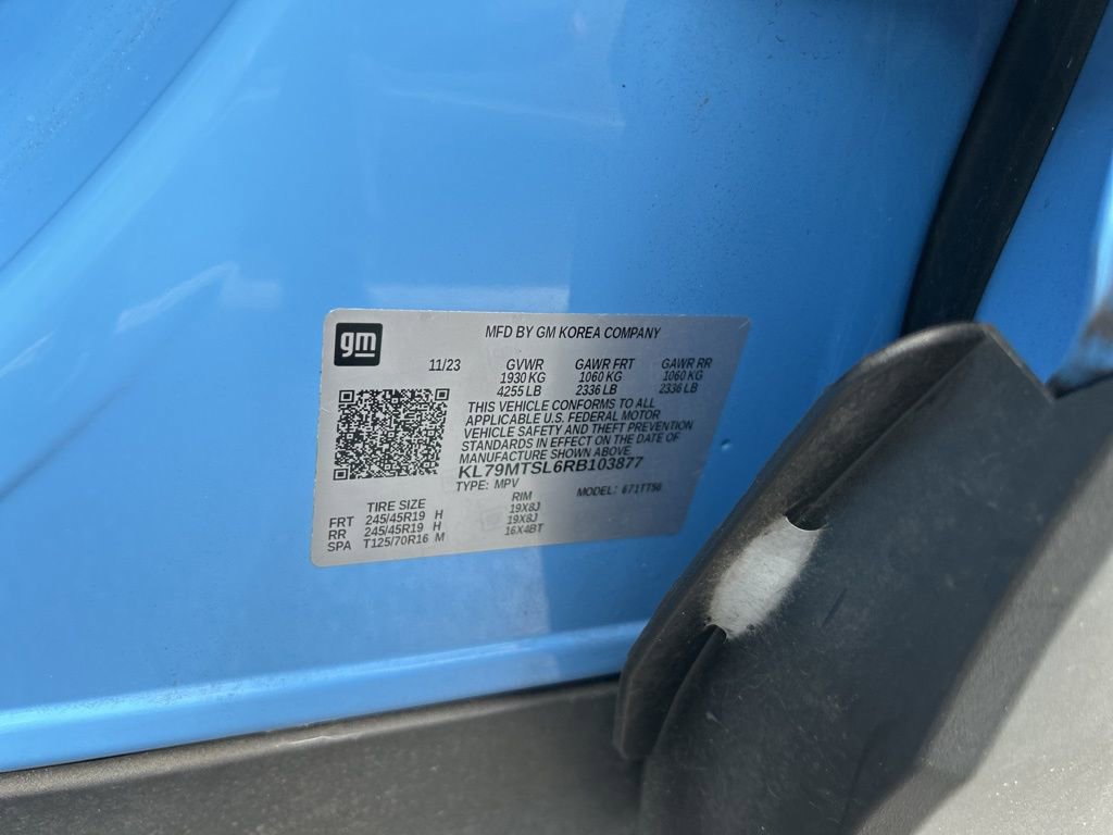 Used 2024 Chevrolet TrailBlazer RS w/ Driver Confidence Package image 4