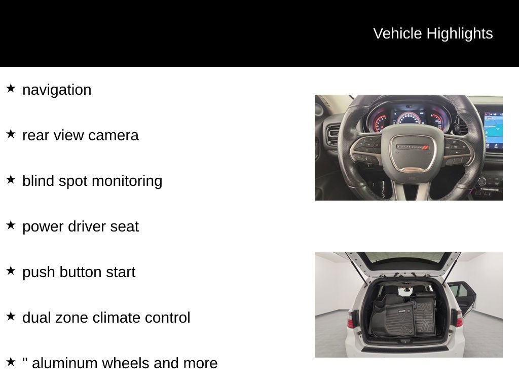 Used 2022 Dodge Durango SXT AWD/4WD image 10