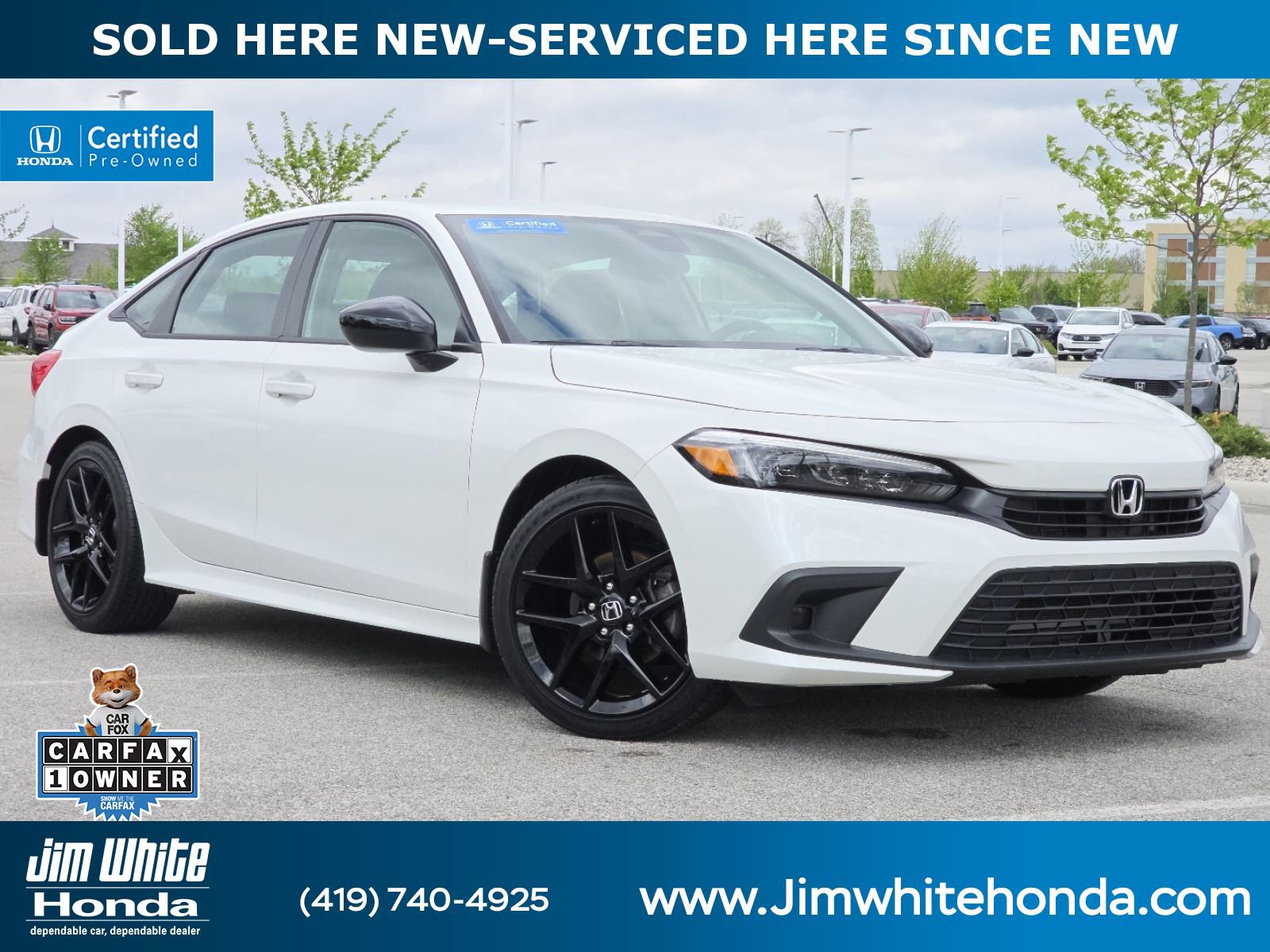 Certified 2023 Honda Civic Sport