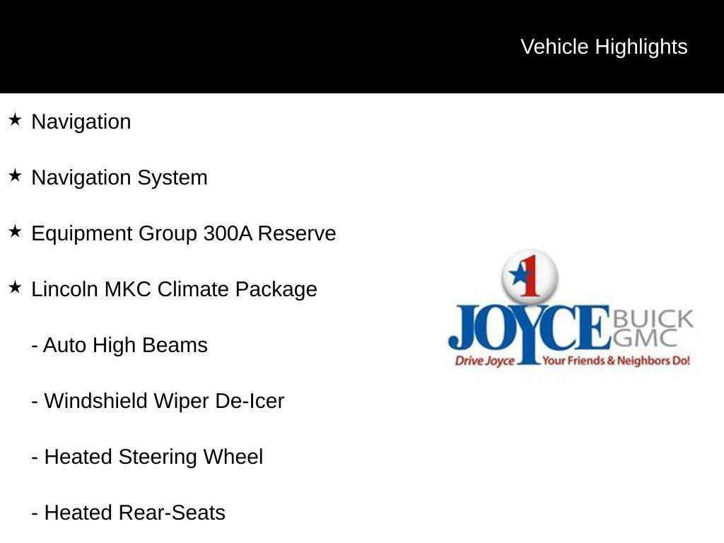 Used 2018 Lincoln MKC Reserve w/ Lincoln MKC Climate Package image 7