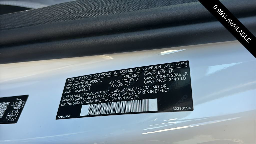 New 2026 Volvo XC90 B5 Core image 34