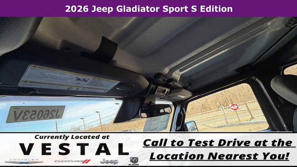 New 2026 Jeep Gladiator Sport AWD/4WD image 33