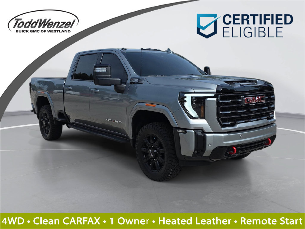 Certified 2025 GMC Sierra 2500 AT4 w/ AT4 Premium Plus Package