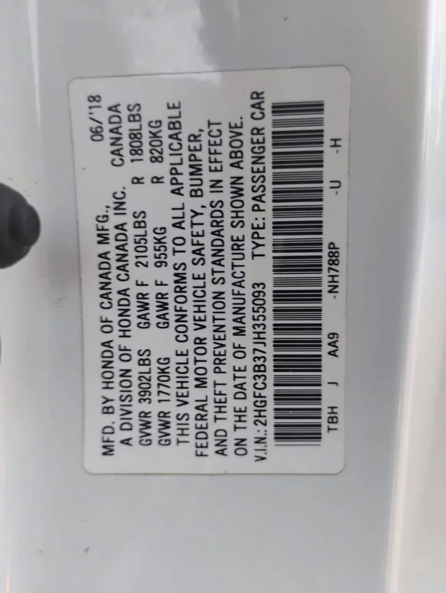 Used 2018 Honda Civic EX-T image 22