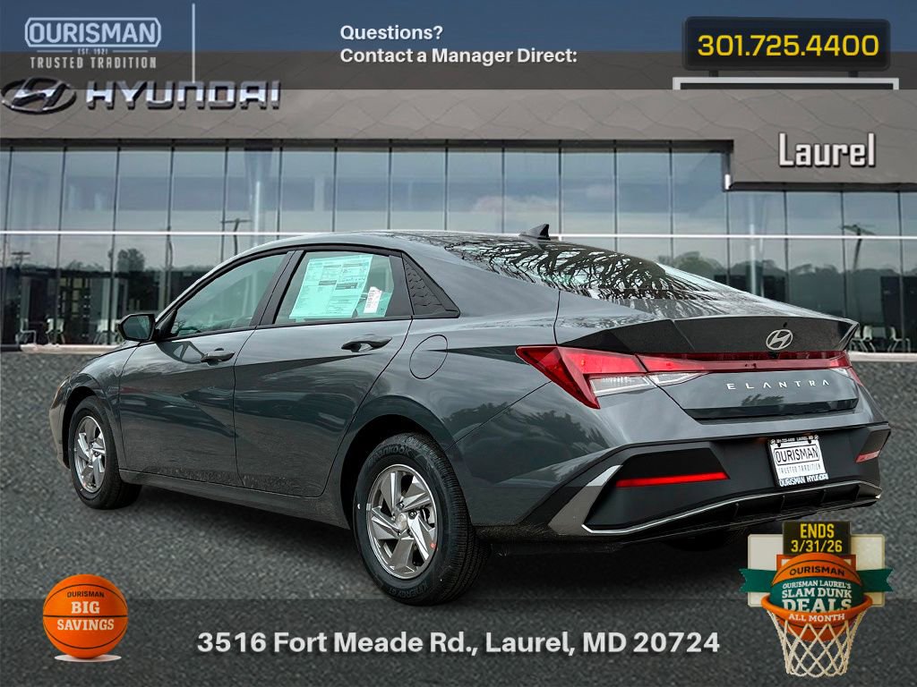 New 2026 Hyundai Elantra SE w/ Cargo Package image 3