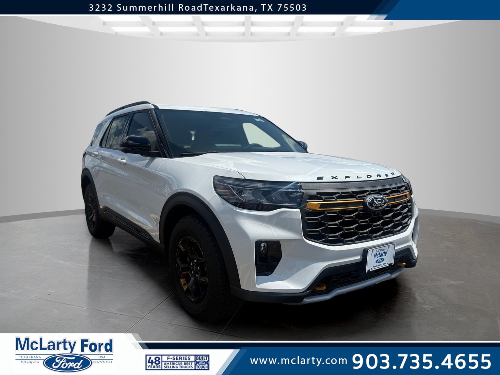 New 2026 Ford Explorer Tremor w/ Tremor Ultimate Package AWD/4WD image 1