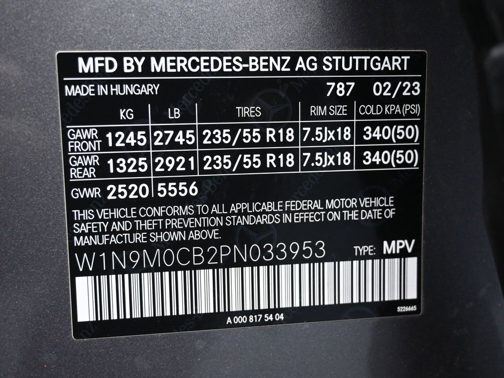 Used 2023 Mercedes-Benz EQB 250+ w/ Exclusive Package image 44