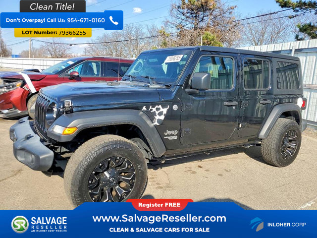 Used 2020 Jeep Wrangler Unlimited Sport S image 1
