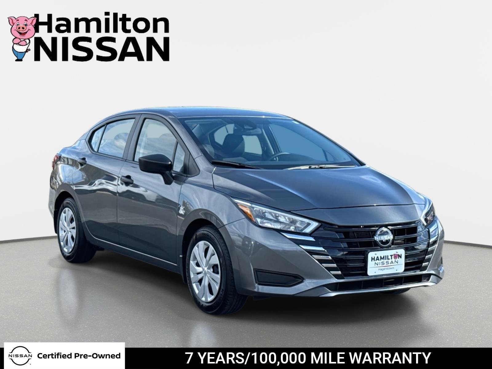 Certified 2025 Nissan Versa S w/ Trunk Package