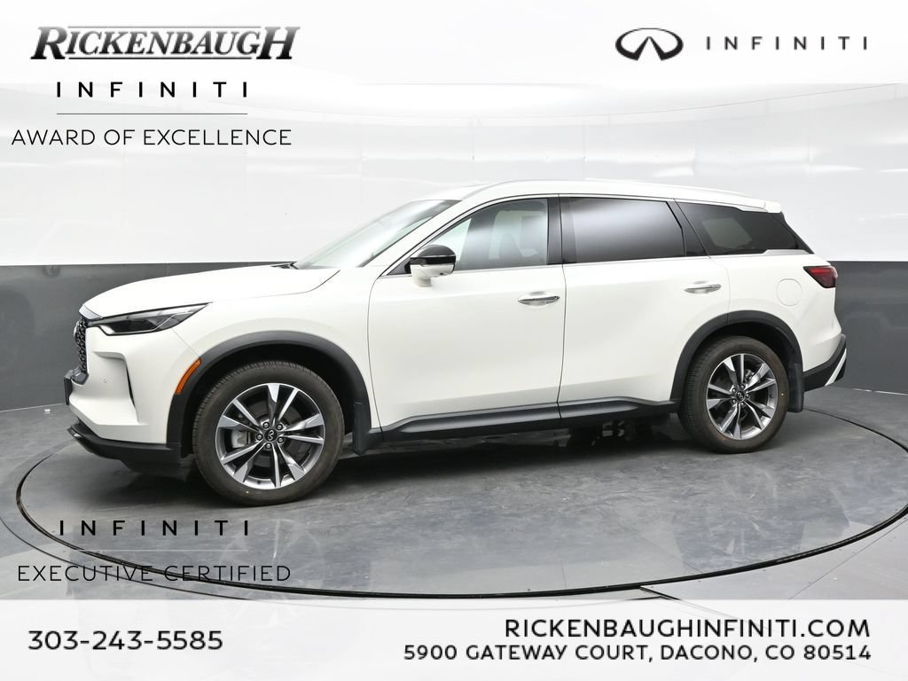 Certified 2023 INFINITI QX60 Luxe w/ Cargo Package AWD/4WD image 3