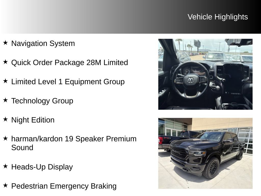 Used 2021 RAM 1500 Limited w/ Night Edition AWD/4WD image 10