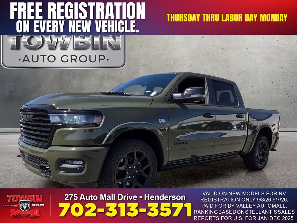 New 2026 RAM 1500 Laramie w/ Night Edition