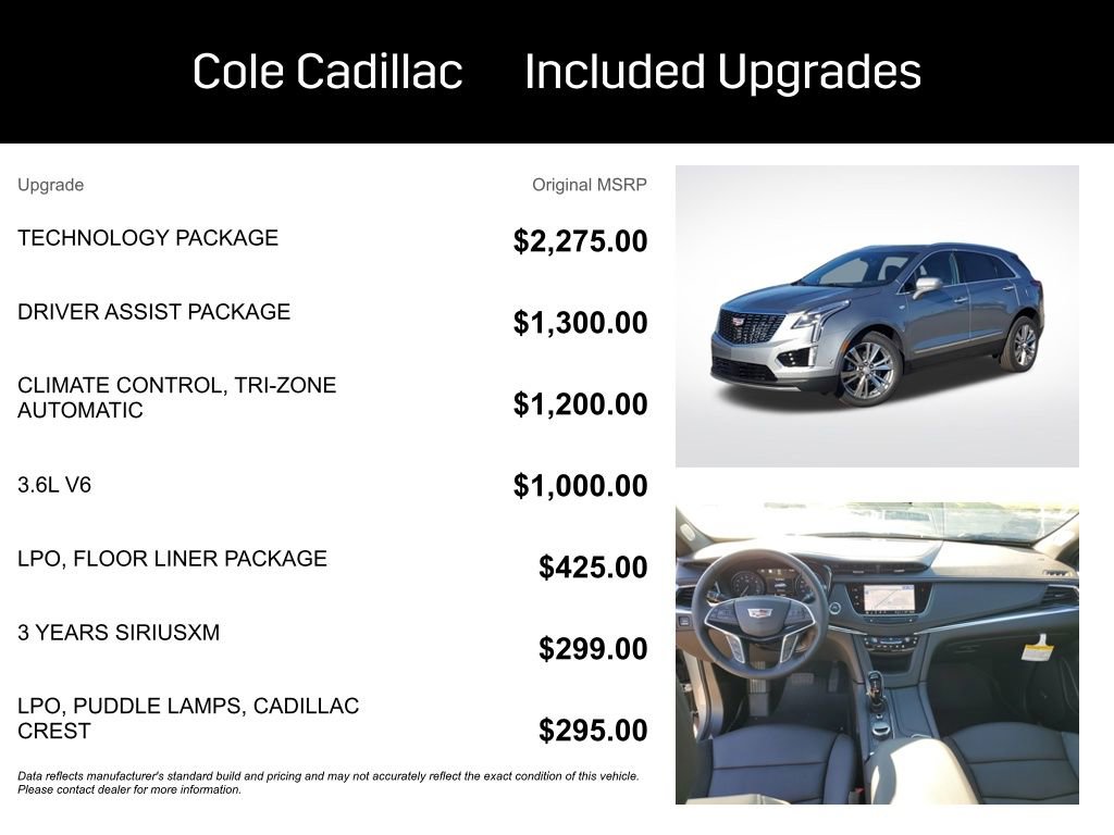 New 2025 Cadillac XT5 Premium Luxury w/ Technology Package image 3