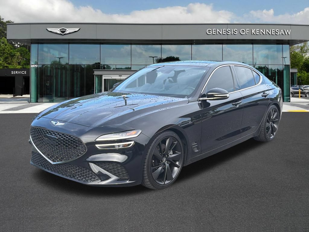 Used 2023 Genesis G70 3.3T w/ Sport Advanced Package RWD image 3