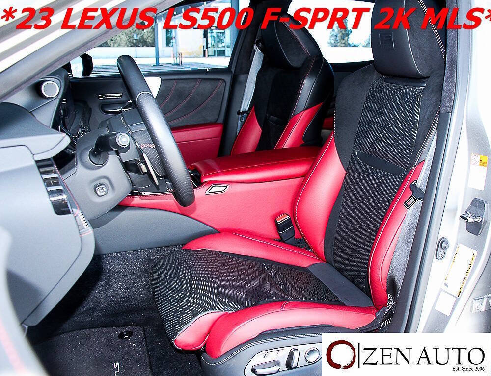 Used 2023 Lexus LS 500 F Sport w/ Cold Weather Package (CK) RWD image 30