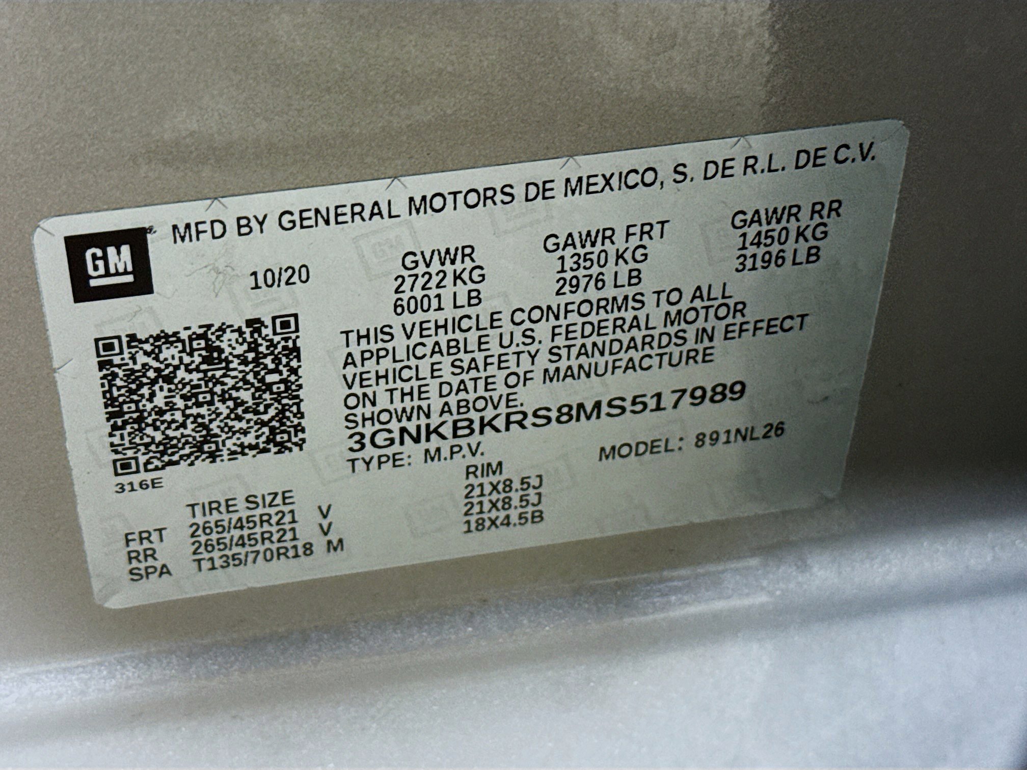 Used 2021 Chevrolet Blazer RS w/ Enhanced Convenience Package image 39