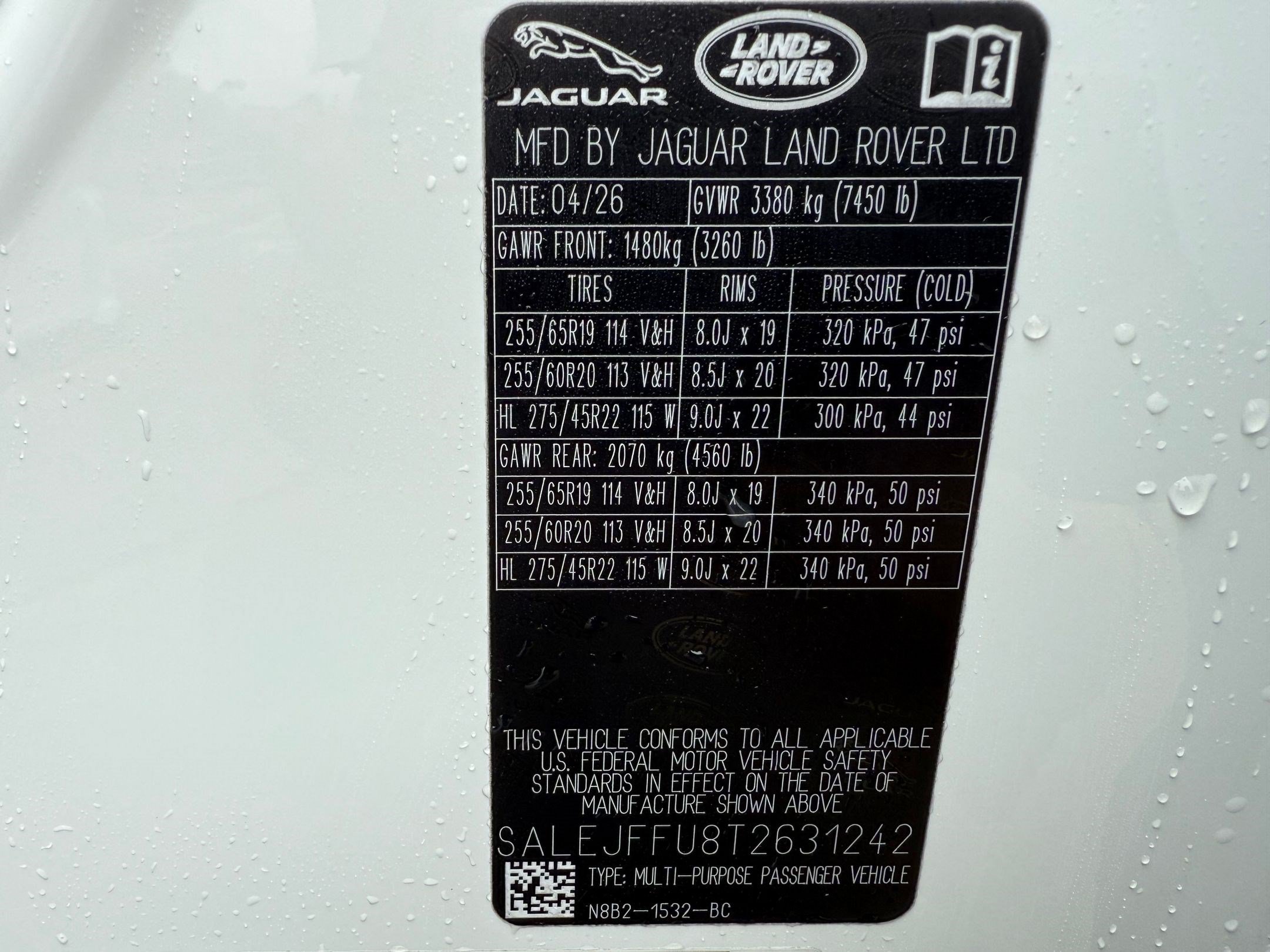 New 2026 Land Rover Defender 130 S AWD/4WD image 17