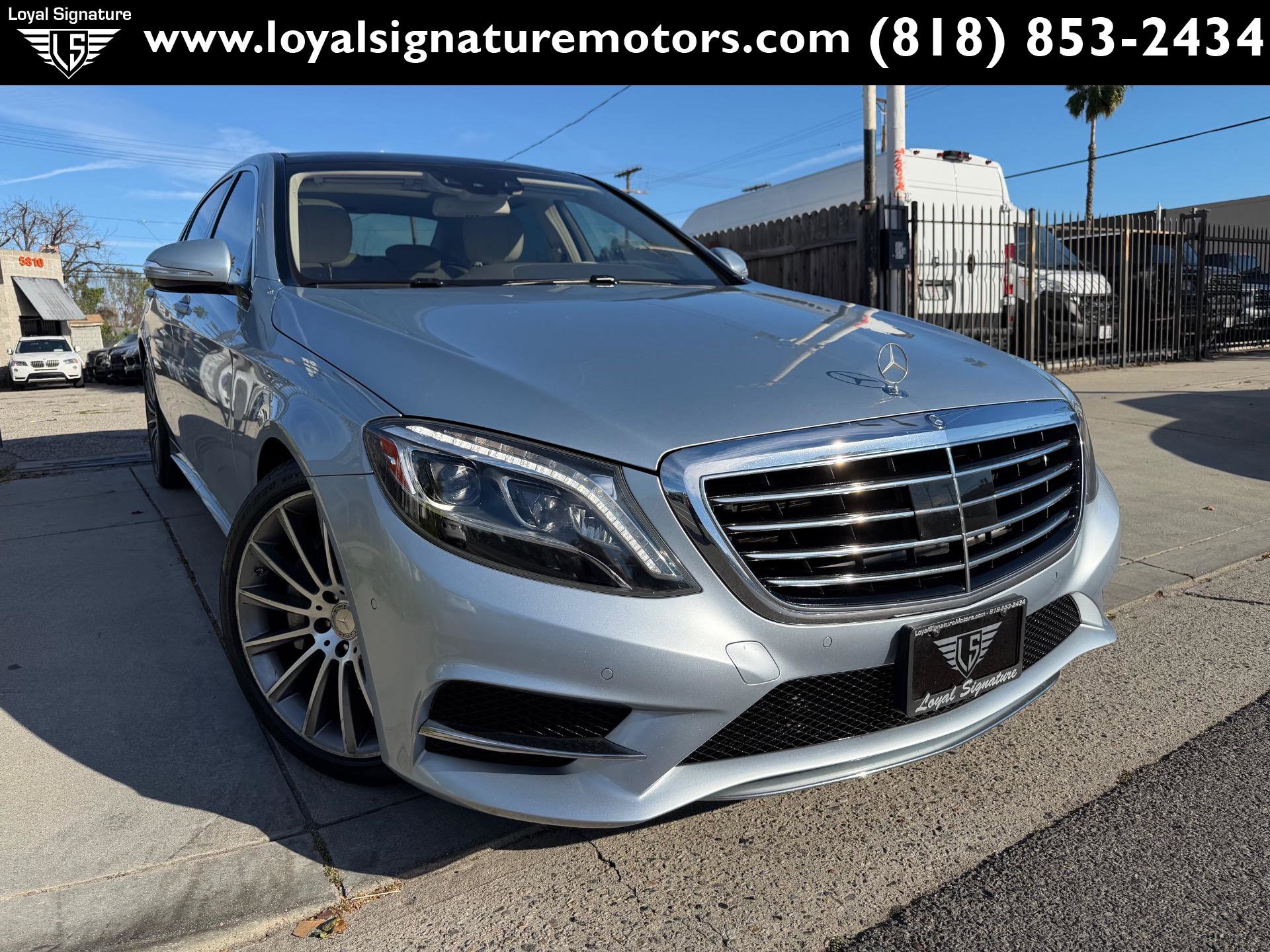 Used 2014 Mercedes-Benz S 550 Sedan w/ Sport Package Plus One image 1