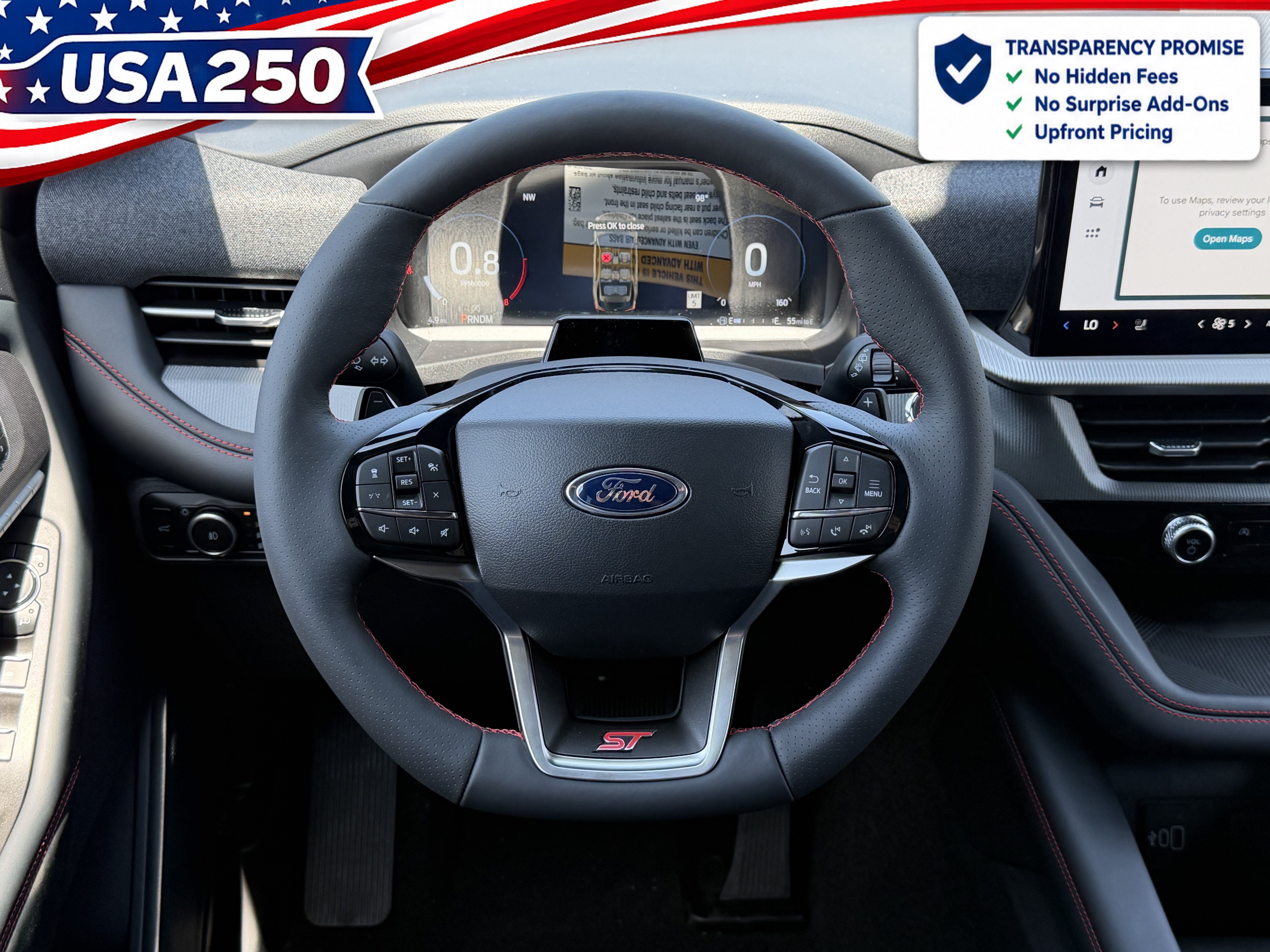 New 2026 Ford Explorer ST w/ Sun And Sound Package AWD/4WD image 13