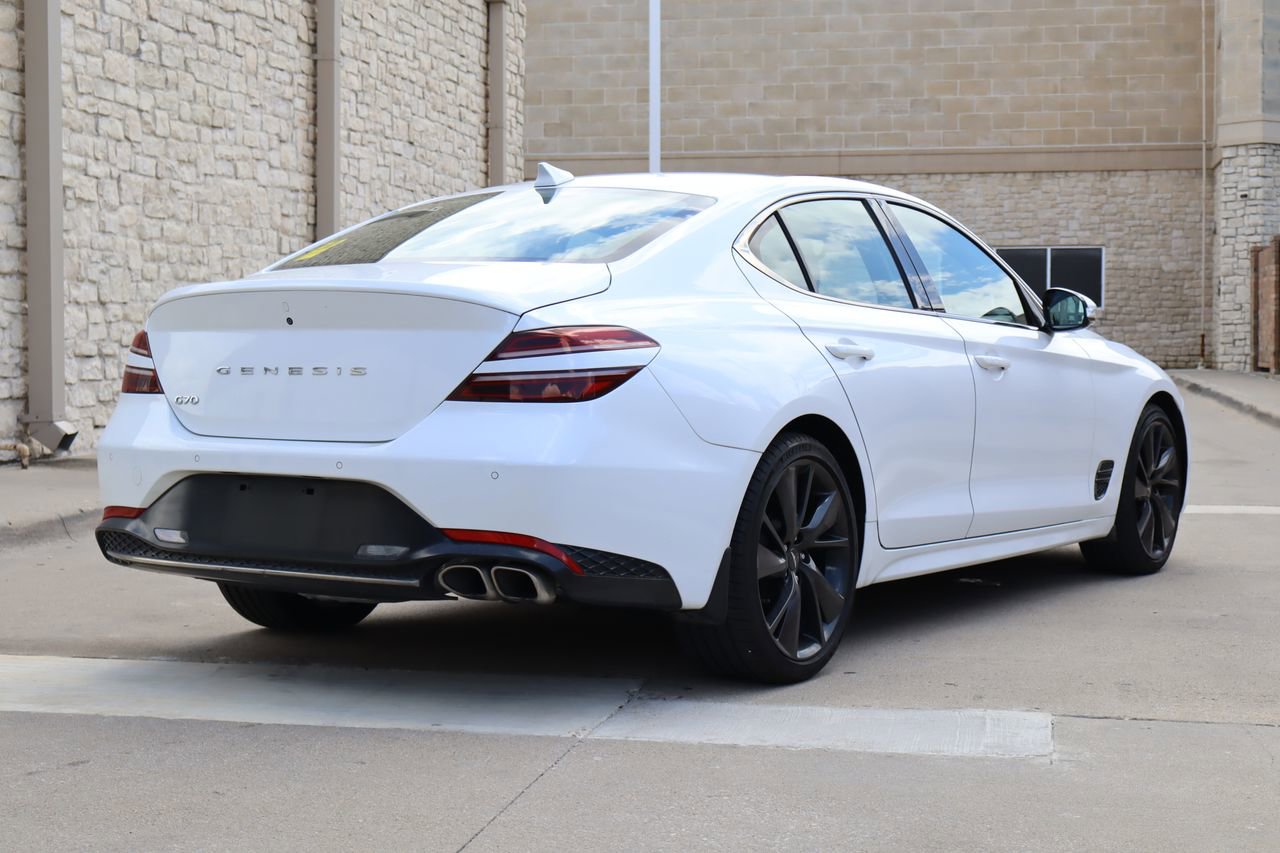 Used 2023 Genesis G70 2.0T w/ Sport Prestige Package RWD image 3