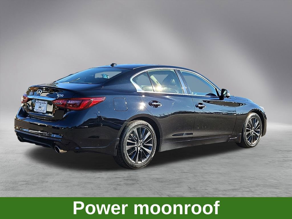 Used 2022 INFINITI Q50 Luxe w/ Cargo Package AWD/4WD image 7