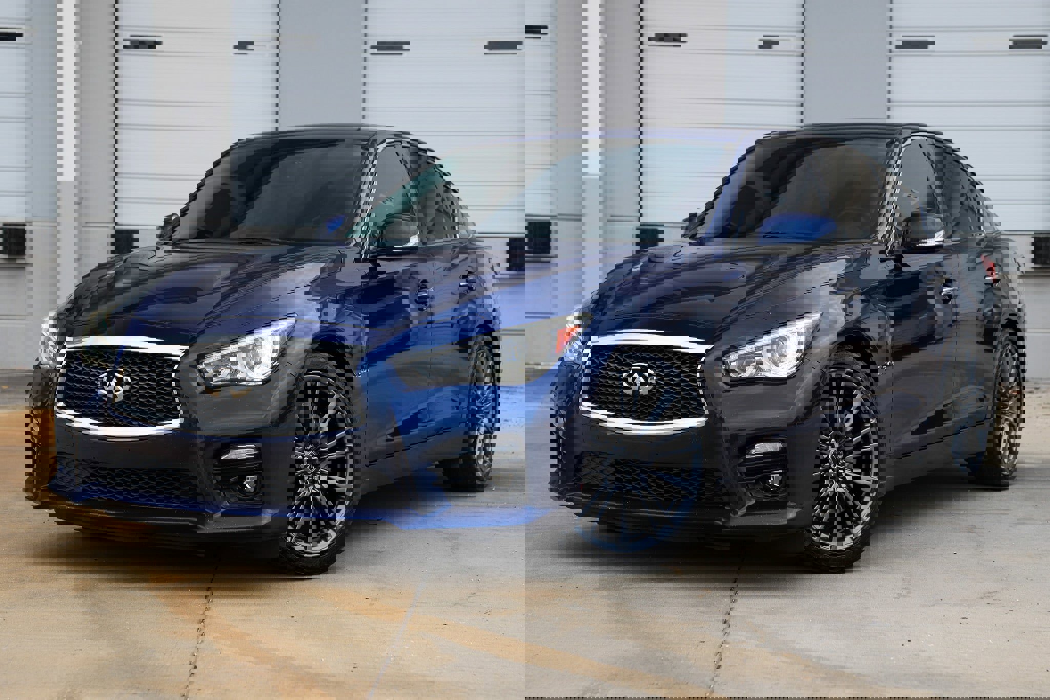 Used 2017 INFINITI Q50 Red Sport 400