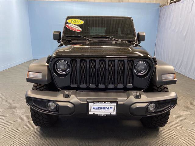 Certified 2023 Jeep Wrangler Willys AWD/4WD image 2