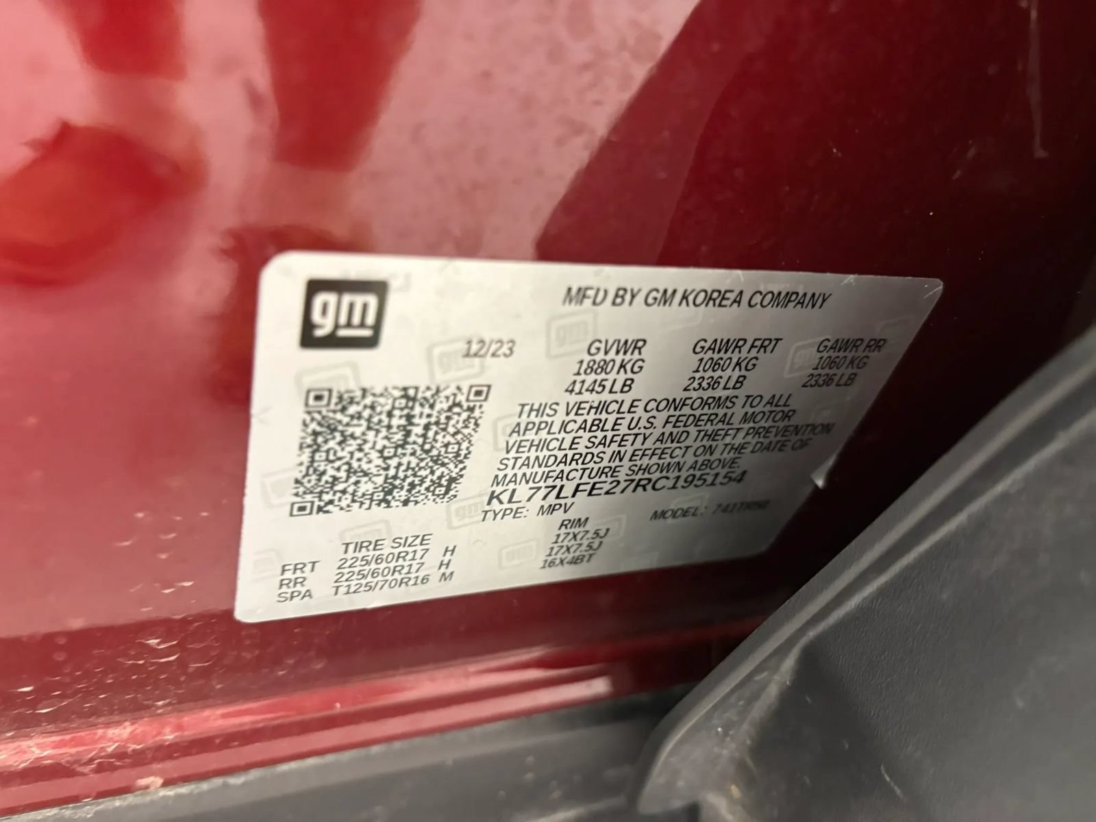Used 2024 Chevrolet Trax LS w/ LS Convenience Package FWD image 49