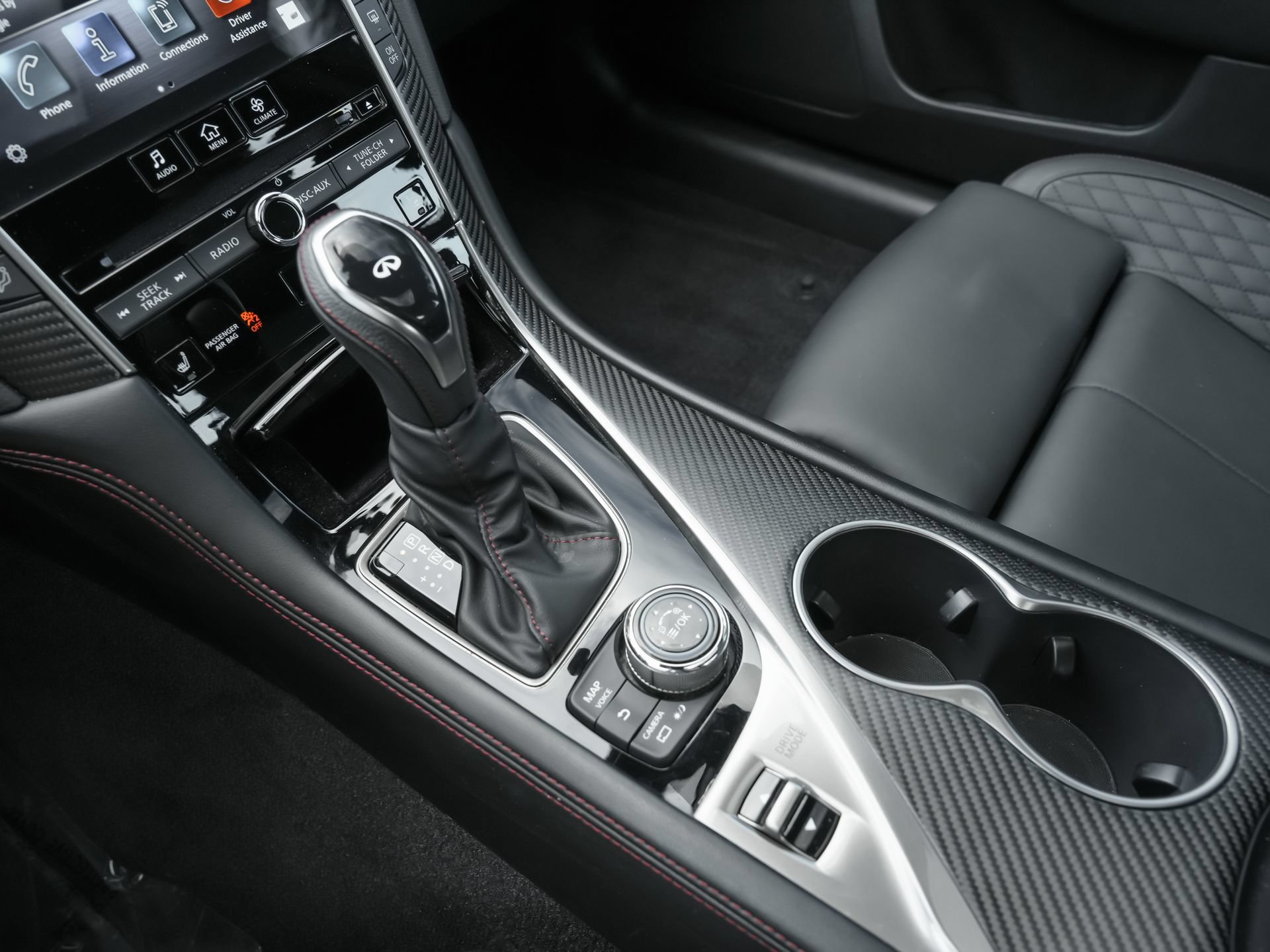 Certified 2023 INFINITI Q50 Red Sport 400 RWD image 12
