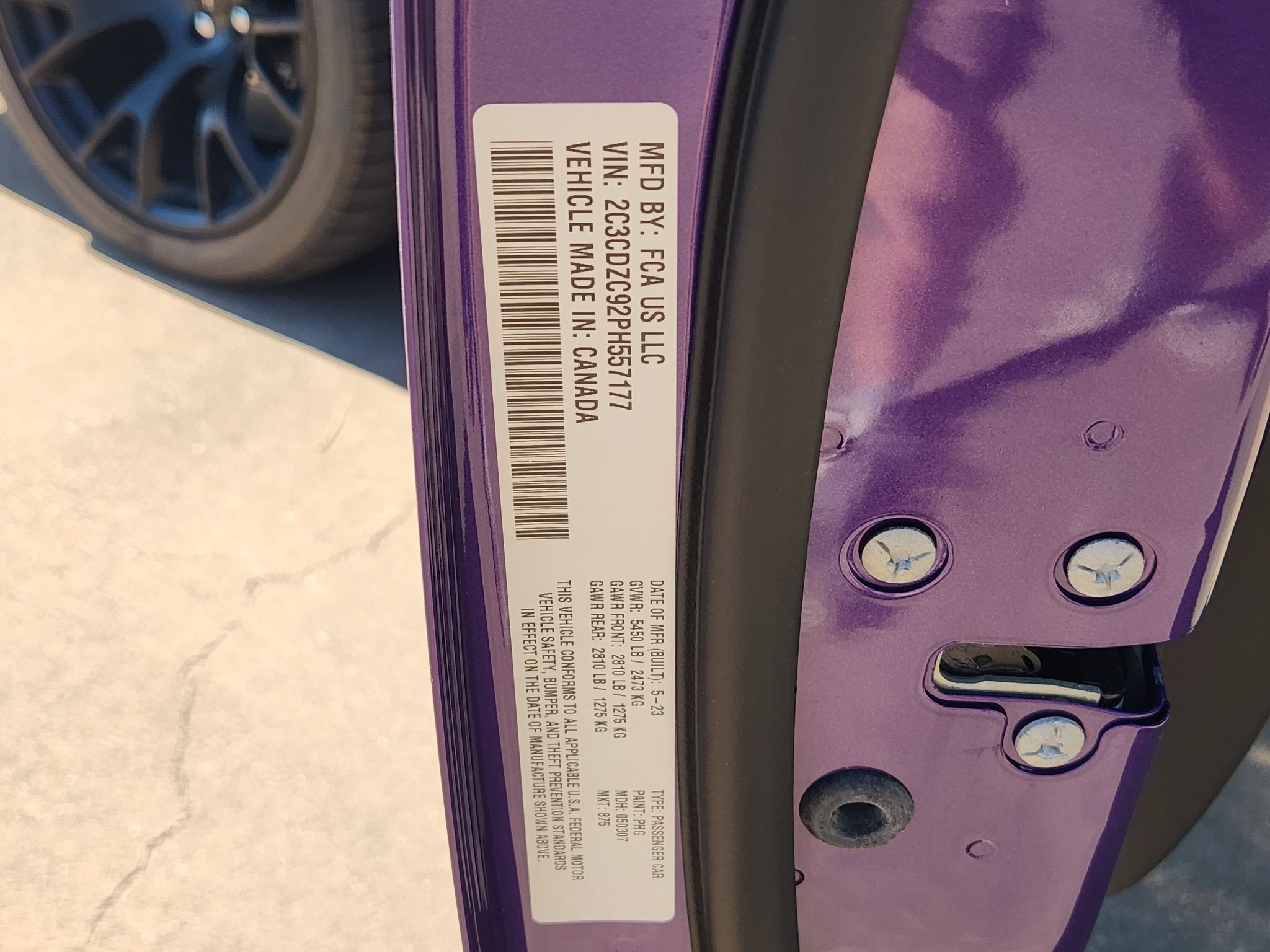 Used 2023 Dodge Challenger SRT Hellcat RWD image 38