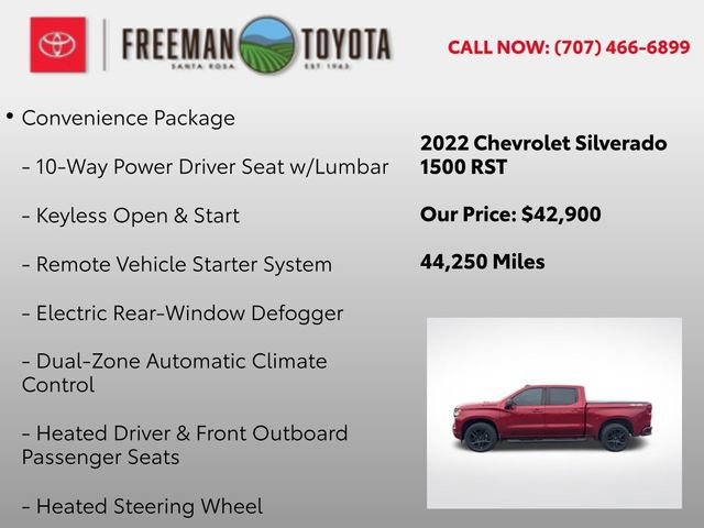 Used 2022 Chevrolet Silverado 1500 RST w/ Protection Package image 5