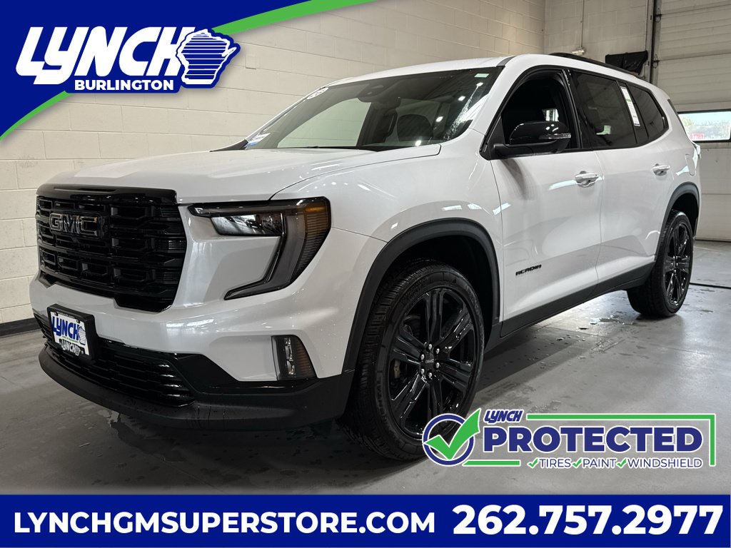 New 2026 GMC Acadia Elevation w/ Black Edition