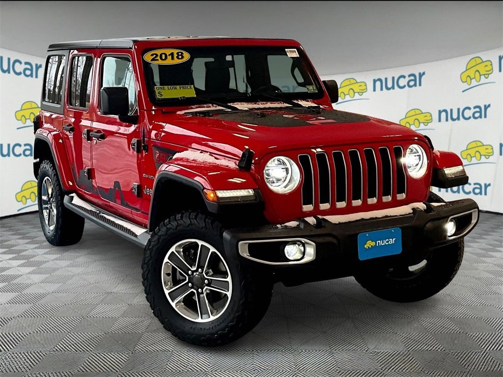 Used 2018 Jeep Wrangler Unlimited Sahara
