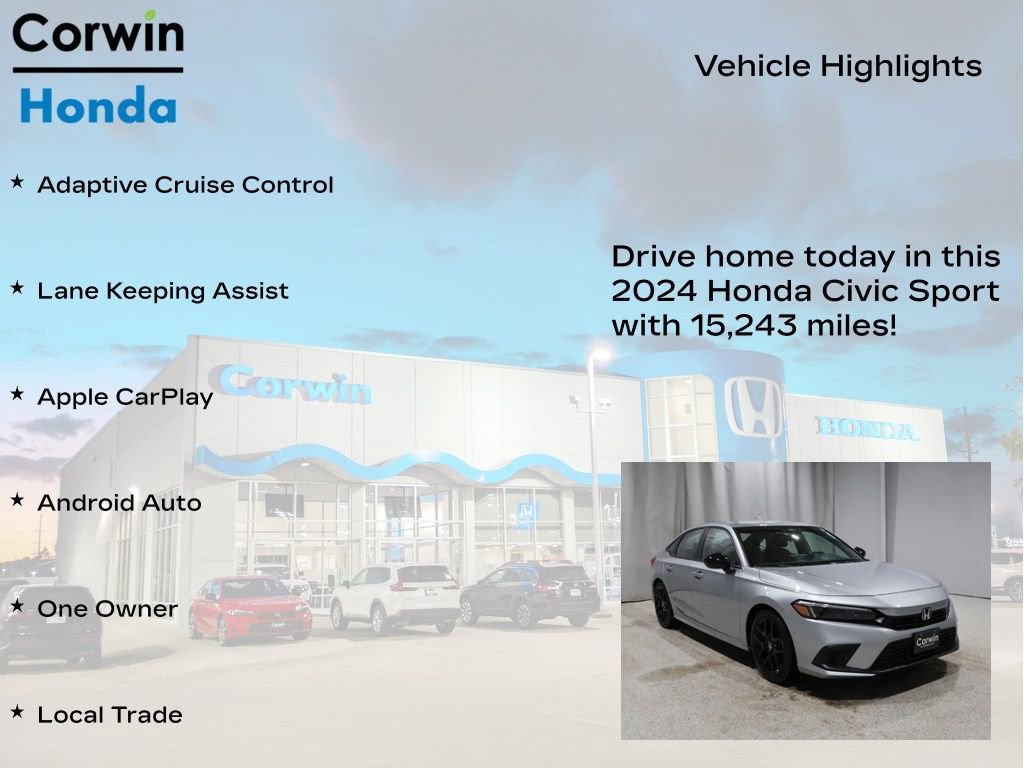 Used 2024 Honda Civic Sport image 6