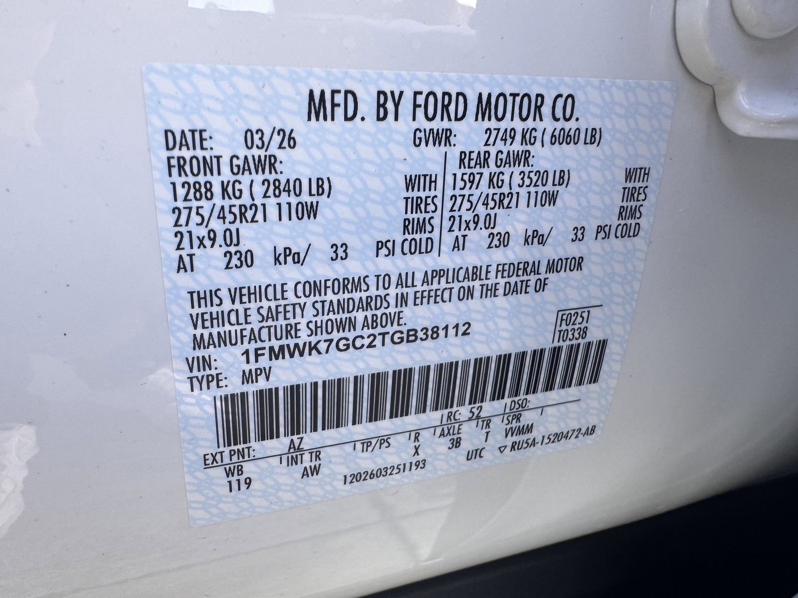 New 2026 Ford Explorer ST image 1