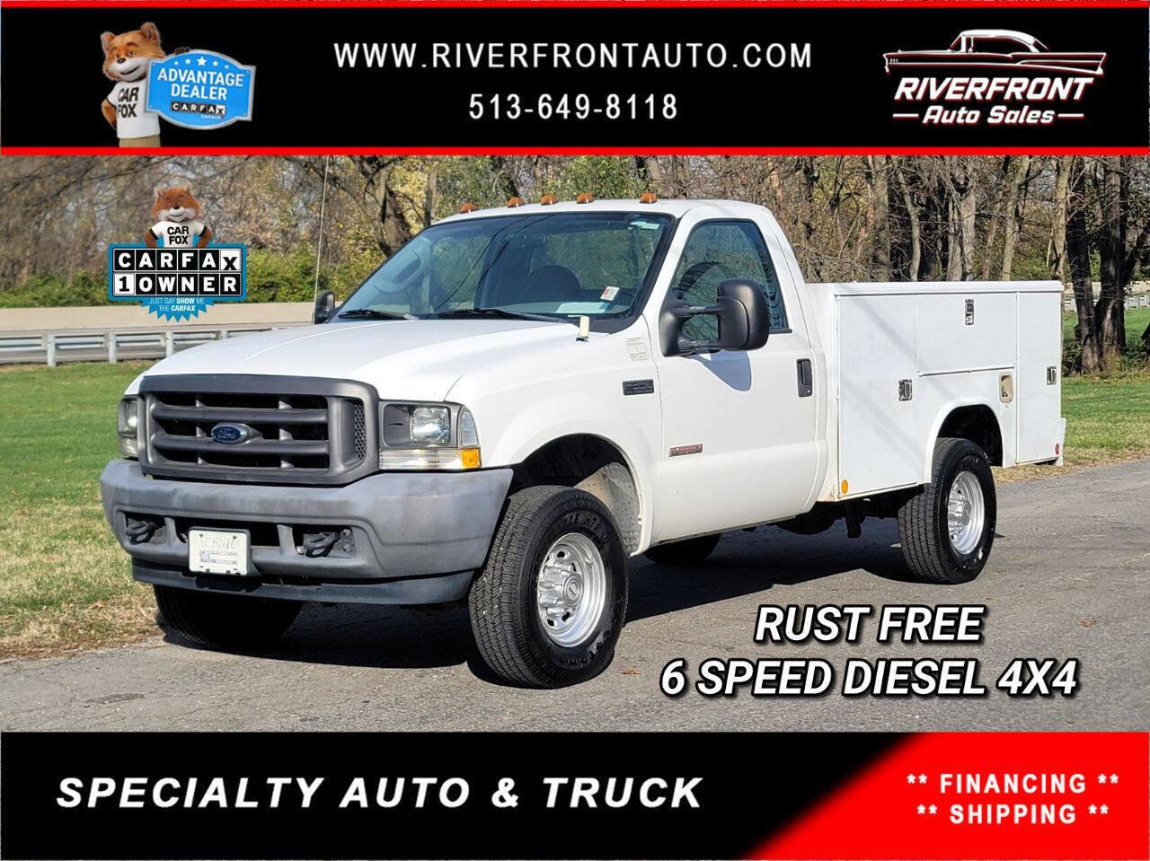 Used 2004 Ford F350 4x4 Regular Cab Super Duty