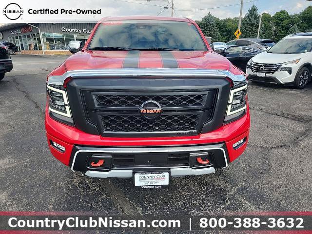 Certified 2022 Nissan Titan PRO-4X w/ Off Road Protection Package AWD/4WD image 3