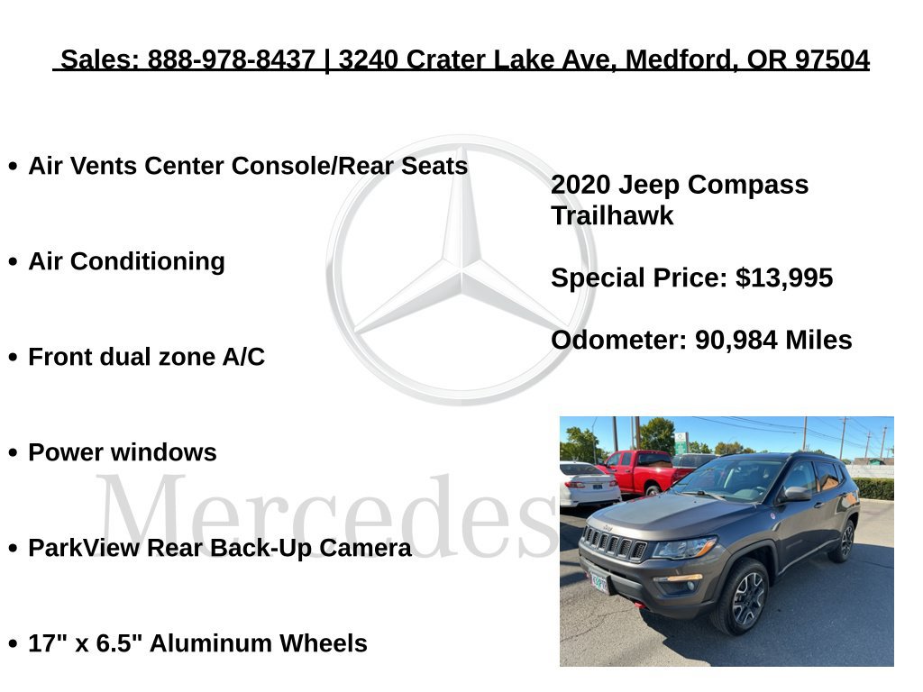Used 2020 Jeep Compass Trailhawk AWD/4WD image 6