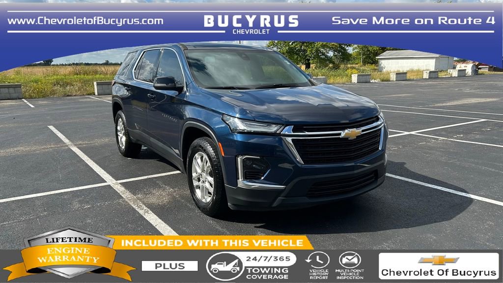 Used 2022 Chevrolet Traverse LS image 1