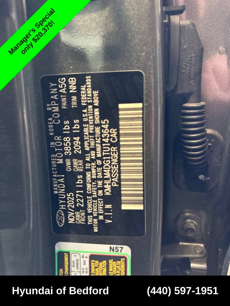 Certified 2026 Hyundai Elantra Sport FWD image 23