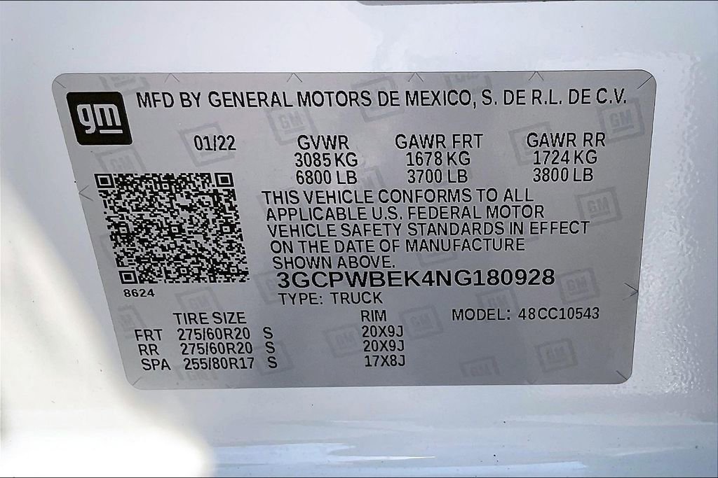 Used 2022 Chevrolet Silverado 1500 Custom image 44